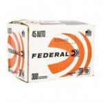 FAC45230A300 Federal Champion Handgun Ammunition .45 Auto 230gr FMJ 890 fps 300/ct (Bulk Box)