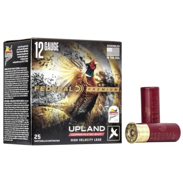 FAPF1545 1 Federal Premium Wing-Shok Pheasants Forever High Velocity - 12ga 2-3/4" 1-1/4oz. #5-Shot 25/Box