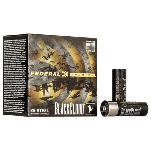 FAPWBX2854 Federal Black Cloud FS Steel Shotshell 28ga 3" 3/4oz 1400 fps #3 25/ct