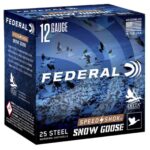 FAWF142SG2 Federal Speed-Shok Snow Goose Shotshells 12 ga 3" 1-1/4oz 1450 fps #2 25/ct