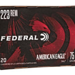 FEAE223T75 1 FED AM EAGLE 223 REM 75GR TMJ 20/500