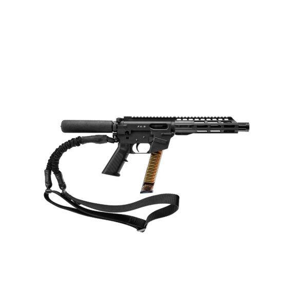 FQFX9P8T Freedom Ordnance FX9 Handgun 9mm Luger 31rd Glock Style Magazine 8" Barrel Black with Sling