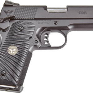 Wilson Combat CQB Compact 9mm Luger pistol, 4 inch barrel, black Armor-Tuff finish