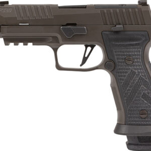 SIG SAUER P320 AXG Legion 9mm 3.9in Legion Gray pistol, optic-ready, X-Ray3 sights