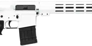 Great Lakes GLFA AR-15 .450 Bushmaster 18 inch white Cerakote rifle