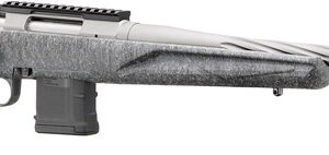 Ruger American Gen II .223 Rem 20-inch spiral fluted barrel gray splatter synthetic stock