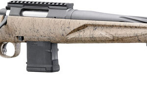 Ruger American Rifle Gen II Ranch 5.56 NATO with 16.10" fluted threaded barrel and FDE splatter stock