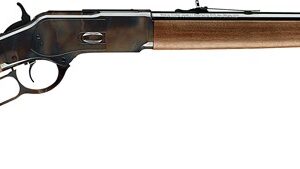 Winchester 1873 Short Rifle .357/38 with color case hardened receiver and satin-oiled walnut stock, 20-inch barrel