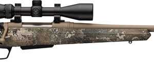 Winchester XPR Hunter .350 Legend rifle with 22-inch barrel and TrueTimber Strata camouflage stock