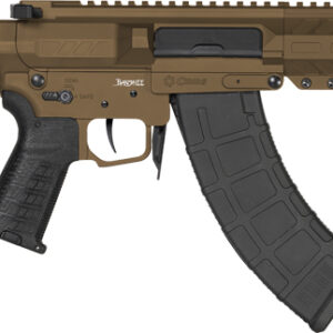 CMMG Banshee 7.62 x 39mm pistol in bronze with 8 inch barrel and rip brace