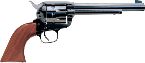 EAA Bounty Hunter .44 Magnum 7.5 inch blued revolver with wood grips