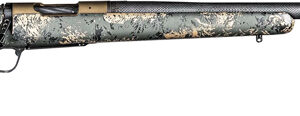 Christensen Arms Ridgeline FFT 7mm PRC 22-inch carbon-wrapped rifle Burnt Bronze Cerakote green tan accents