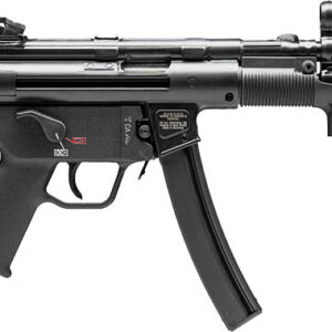 Heckler & Koch SP5K-PDW 9mm semi-auto pistol in black with dual 30-round magazines