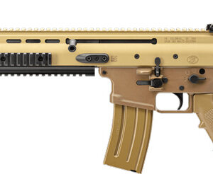 FN SCAR 16S 5.56 NATO 16.25 in Flat Dark Earth rifle left-side view