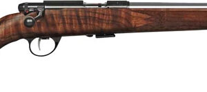 Anschutz 1710 HB AV SS .22 LR bolt-action rifle with 18-inch threaded stainless barrel and walnut walnut stock