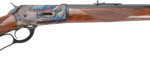 Cimarron 1886 .45-70 Government 26 in. lever-action rifle with walnut pistol grip and blued finish