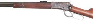 Cimarron Model 1892 Saddle Ring Carbine .45 Long Colt 20 in blued finish with walnut stock