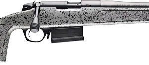 Bergara B-14R Trainer .22 WMR bolt-action rifle with grey synthetic mini-chassis stock