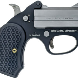 Bond Arms Stinger Fireball .22 Winchester Magnum 3-inch matte stainless barrels with B6 black grips