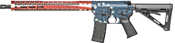 GBROPAT300BLKBR LEFT 2 BLACK RAIN SPEC+ PATRIOT RIFLE