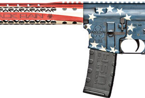 Black Rain Ordnance Spec+ Betsy Ross flag finish AR rifle 5.56 NATO 16 inch barrel