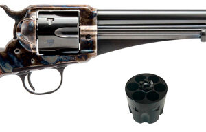 Cimarron 1875 Outlaw revolver blued finish walnut grips 7.5 inch barrel 6-shot