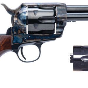 Cimarron Thunderer revolver 45LC/45ACP 3.5 inch blued finish with wood grips