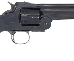 Cimarron Firearms No.3 American .45 Long Colt 5 inch blued revolver with walnut grips