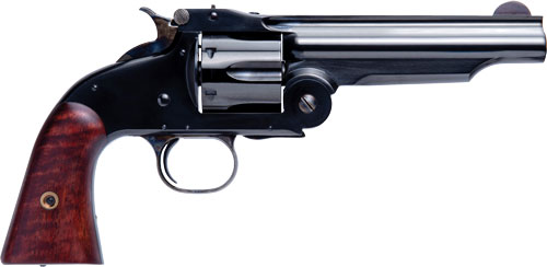 Cimarron Firearms No.3 American .44-40 Winchester 5-inch blued revolver with walnut grips