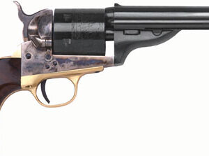 Cimarron Firearms 1872 Open Top Navy .38 Special revolver 5.5 in blued finish with walnut grips