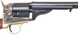 Cimarron Firearms 1872 Open Top Navy .44 S&W Special revolver with blued barrel and walnut grip