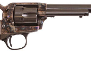 Cimarron Lightning .38 Special 5.5 inch revolver with blued barrel and walnut wood grips