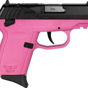 SCCY CPX-1 9mm pistol pink polymer grip black frame red-dot ready