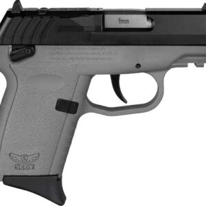 SCCY CPX-1 9mm pistol in sniper gray polymer frame with black nitride stainless slide