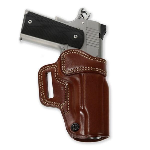 GEAV266R 1 Galco Avenger Belt Holster for Kimber 1911 with 4" Barrel Tan RH