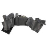 GEUWBK 1 Galco Underwraps Belly Band 2.0 for S&W M&P 9/40 with Rail Black Med Ambi