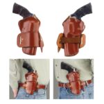 GEWG126 Galco Wheelgunner Belt Holster S&W N Frame 29/629 4" Tan Ambidextrous