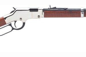 Henry Silver Boy .17 HMR lever-action rifle 20-inch octagon barrel walnut stock