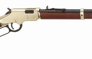 Henry Golden Boy 20-inch octagon blued barrel, Brasslite receiver, American walnut stock