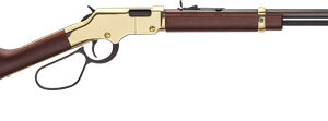 Henry Golden Boy lever-action rifle with octagon blued barrel, Brasslite receiver, and walnut stock