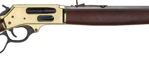 Henry Repeating Arms Brass Lever Action .45-70 Government 22-inch octagon blued barrel walnut stock
