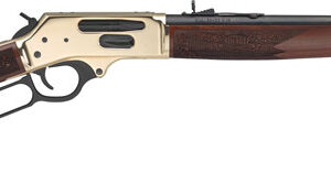 Henry Repeating Arms Side Gate .30-30 Winchester 20in blued barrel polished brass receiver walnut stock