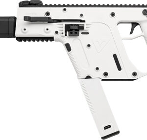 Kriss Vector CRB G2 10mm Alpine White rifle with 16 inch barrel and adjustable stock