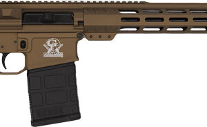 Great Lakes GLFA AR-10 .308 Win bronze Cerakote rifle with 18in nitride barrel