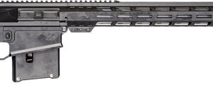 Great Lakes GL10 7mm Remington Magnum rifle side view 24-inch barrel Hogue OverMolded stock