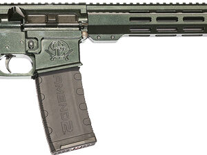Great Lakes GL-15 RIA .223 Wylde rifle in Galaxy Hunter green Cerakote with 16 inch barrel