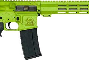 Great Lakes GL-15 .223 Wylde 16-inch Zombie splatter Cerakote rifle