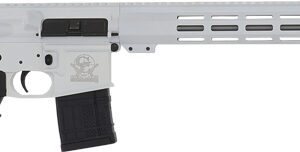 Great Lakes GLFA AR15 .450 Bushmaster 18-inch stainless barrel white Cerakote