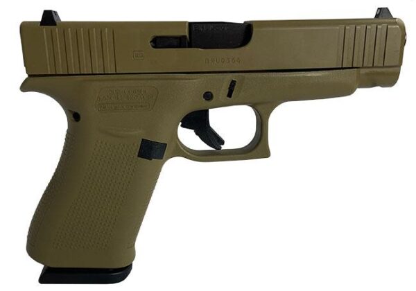 GLPA4850201FDE 2 Glock 48 Gen 5 Custom "FDE" Handgun 9mm Luger 10/rd Magazines (2) 4.17" Barrel Austria