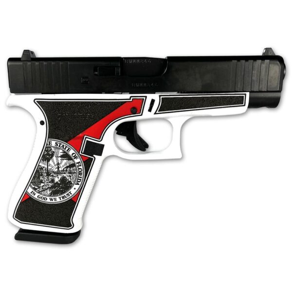 GLPA4850201FLFL 1 Glock 48 Custom "Florida White" Handgun 9mm Luger 10/rd Magazines (2) 4.17" Barrel Austria